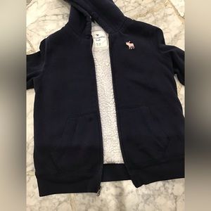 Abercrombie kids zip up